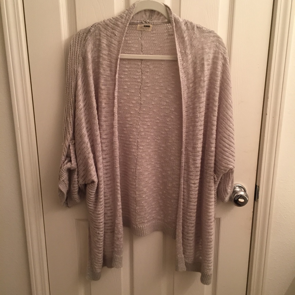 Oversized cardigan